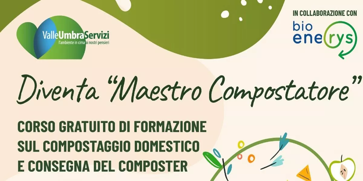 Corso gratuito di compostaggio domestico e consegna del composter Corso gratuito di compostaggio domestico e consegna del composter