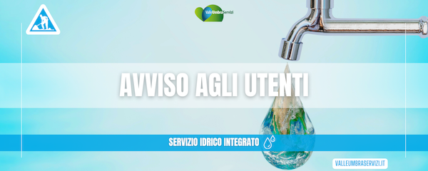 Comune di Spoleto possibili interruzioni nell’erogazione dell’acqua.